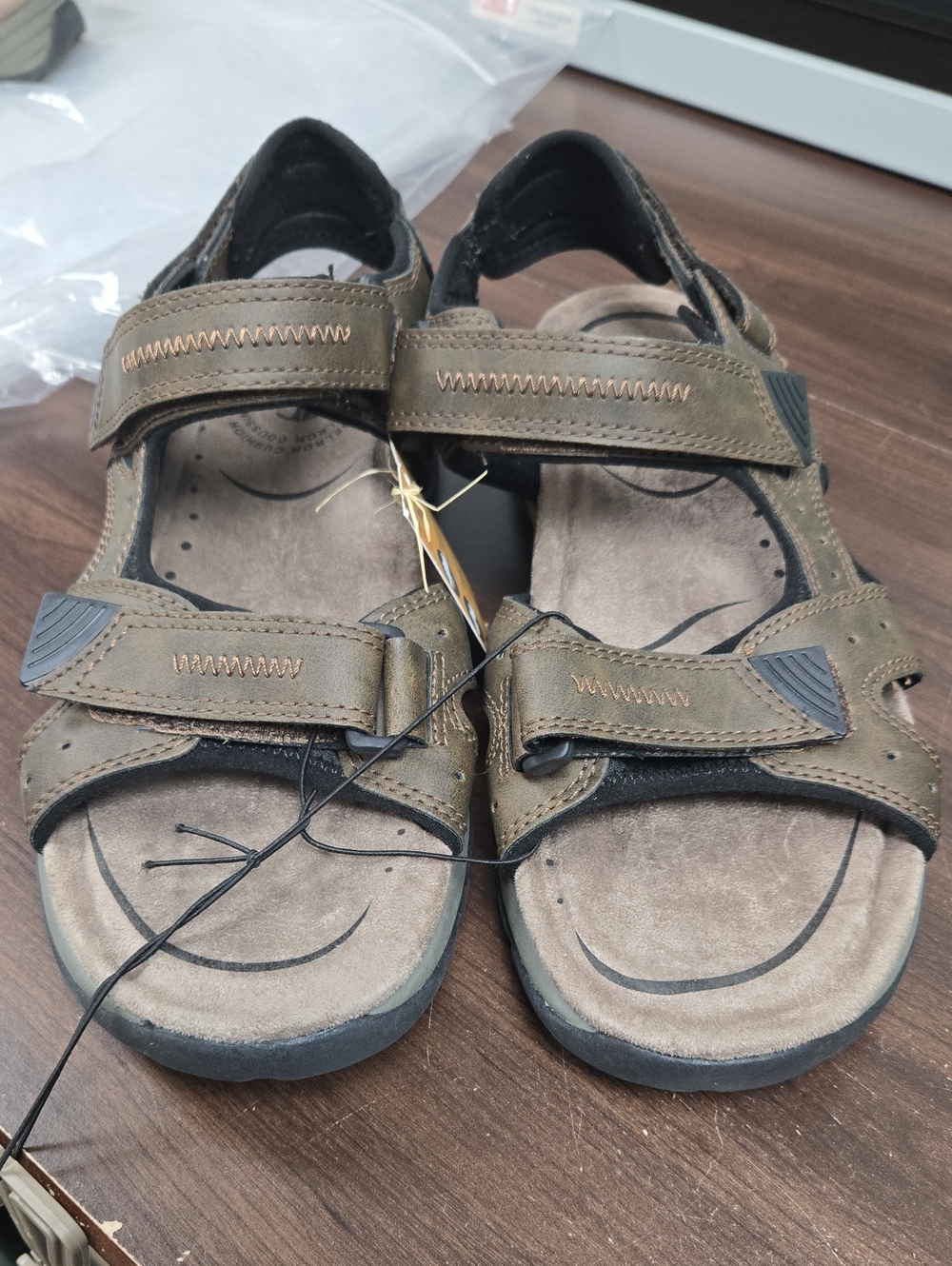 Prospector Size 11 Brown Ashton Adjustable Sandal